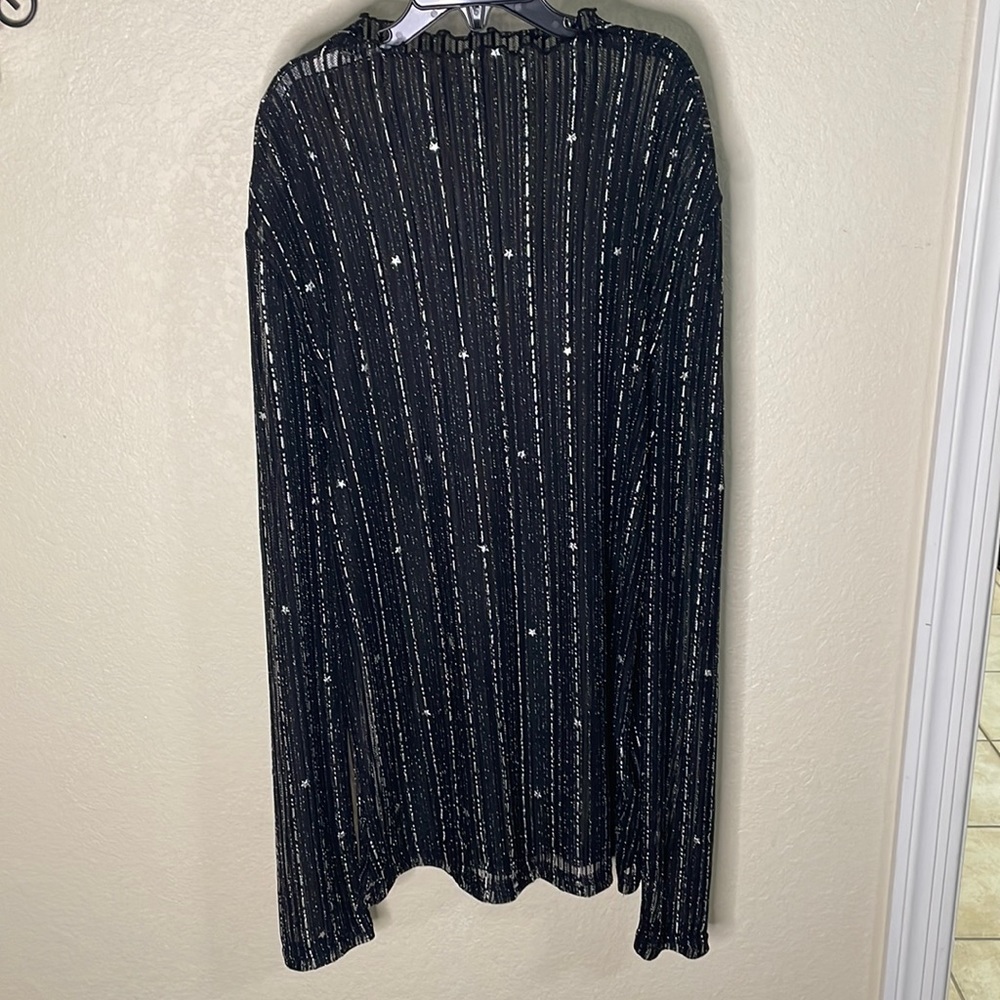 Sheer long sleeve